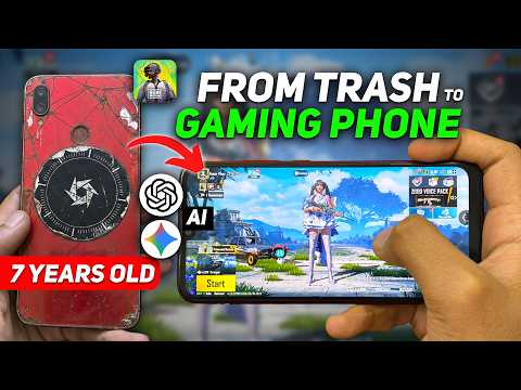 Turning a 7 Year Old Phone into a Gaming Phone Using AI (Custom ROM Installation)