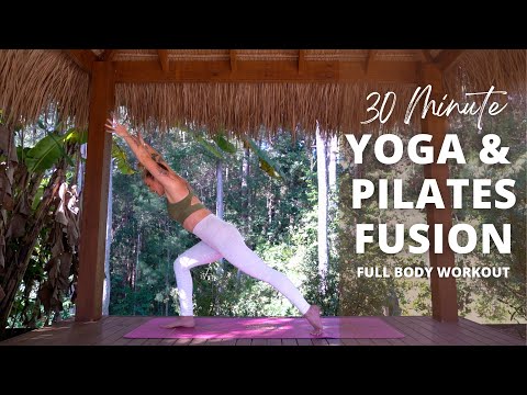 30-MIN FUSION (PILATES/YOGA) WORKOUT | Total body sculpting workout.. Ashley Freeman