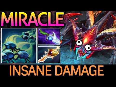Miracle- Dota 2 [Weaver] Insane Damage | He's so Scary