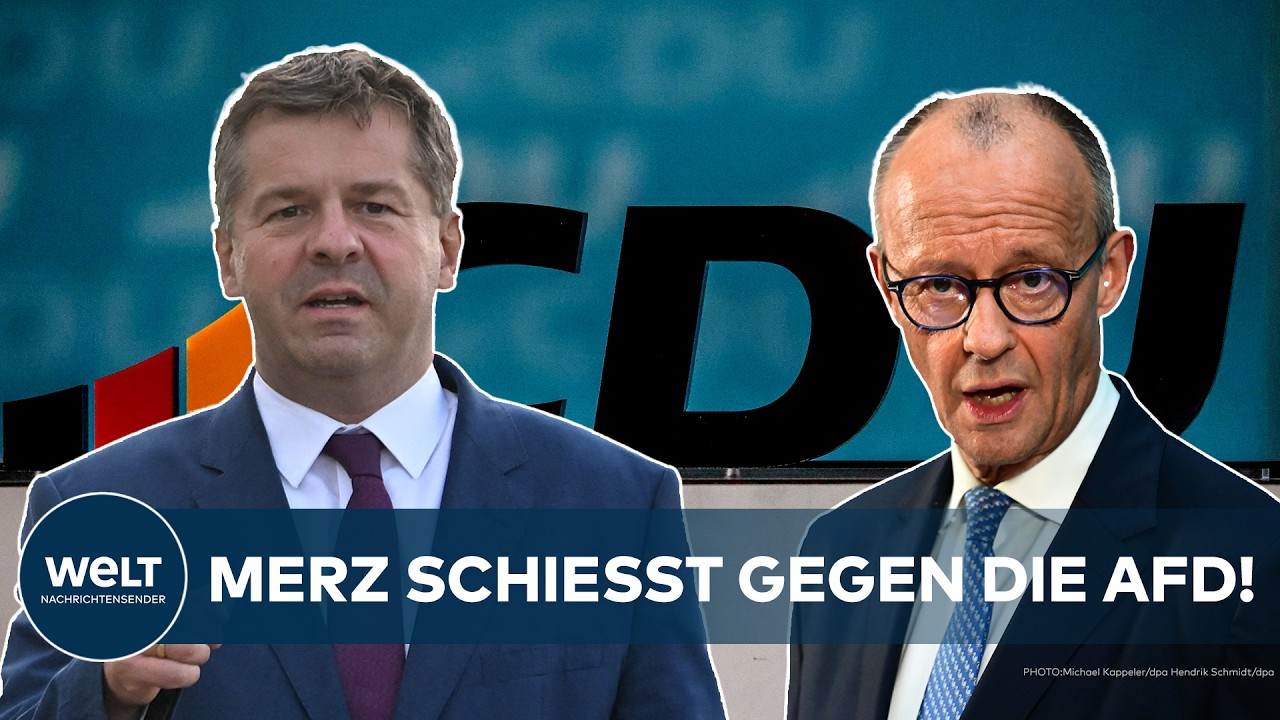 SACHSEN-ANHALT: Endspurt im Wahlkampf! Merz schießt gegen die AfD! Kanzler mischt sich ein!