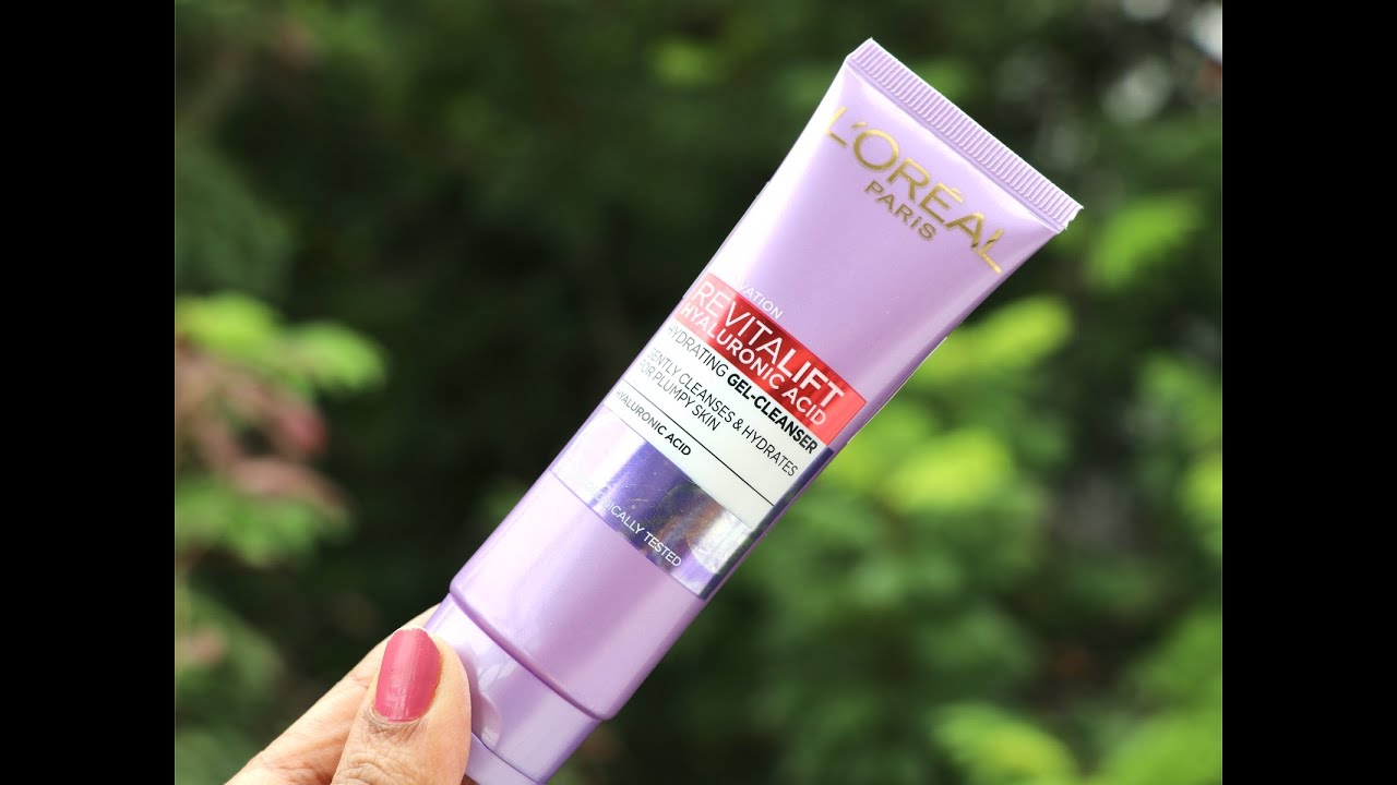L’Oreal Paris Revitalift Hyaluronic Acid Hydrating Gel Cleanser. #vaibhavishah #youtubeshorts