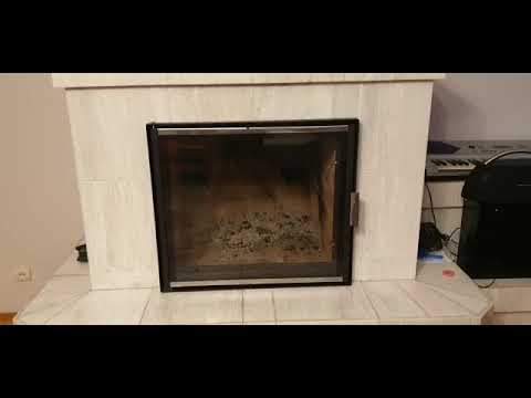 Видео о дверце камина 3