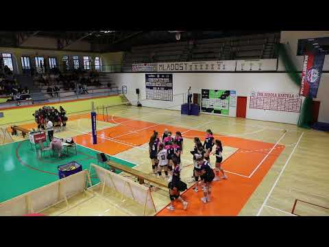 RIBOLA KAŠTELA OPEN 2023 FINALE - OK BRDA - OK SPLIT ( 2:0 )DRUGII SET   - 08.01.2022