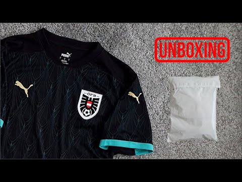 2020-21 Austria away shirt Unboxing & Review