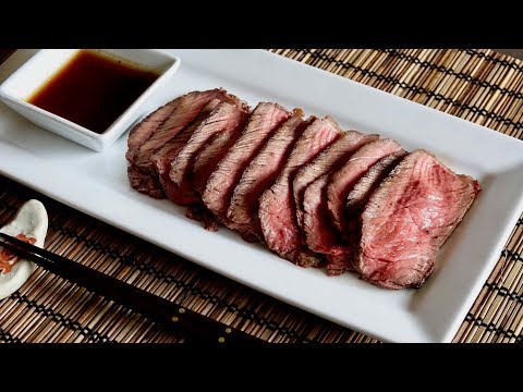 Pan-Fried Roast Beef Recipe - Japanese Cooking 101 - YouTube