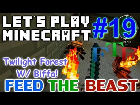 Let's Play Minecraft Hermitcraft FTB Ep.19 - A Twilight Forest Adventure with Biffa