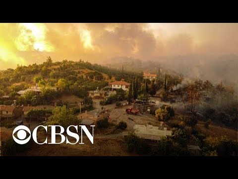 WorldView: Wildfires devastating Turkey's southern coast