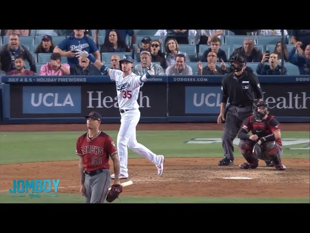 Bellinger goes deep to give the Dodgers their 5th straight walk off at home, a breakdown