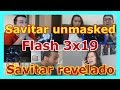 Reactions: Savitar revealed | Flash 3x20 | SPOILER | Compilation