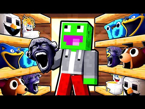 PRZEBIERAM SIĘ ZA POTWORY w Minecraft!