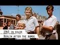 Berlin 1945, color film footage showing life in the ...