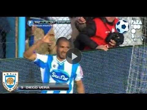 Gol de Vera. Atlético Rafaela 1 Olimpo 0. Fecha 9. Torneo Inicial 2013. Fútbol Para Todos.