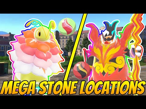 Alle 65 Mega-Stein-Standorte in Legends Z-A