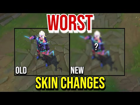 WORST Skins Changes | Street Demons & Crystalis Motus | League of Legends