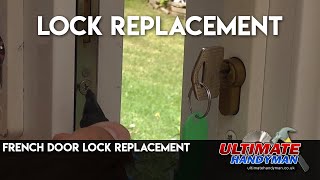 French door lock replacement