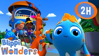 Curiosity Crew | Blippi Wonders | Moonbug Kids - Play and Learn