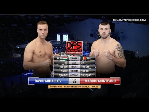 David Mihajlov vs. Marius Munteanu - Dynamite Fighting Show 3