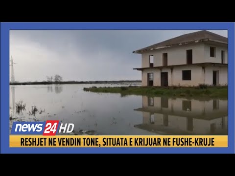 Fushë-Krujë/ Lumi Ishëm është tërhequr gjatë natës, s'ka më banesa të rrethuara nga uji