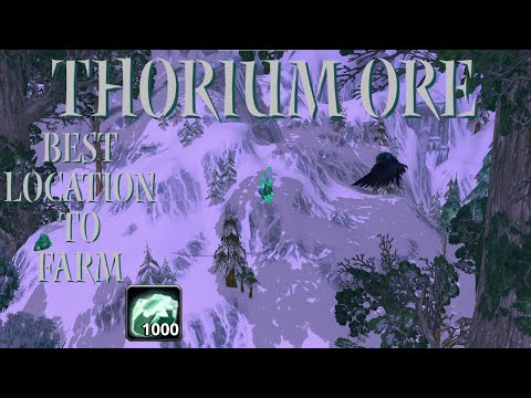 Best spot to farm Thorium Ore in Warcraft Winterspring