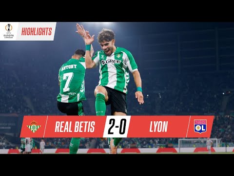 Betis Brilla en La Cartuja | Betis 2-0 Lyon | Hightlights