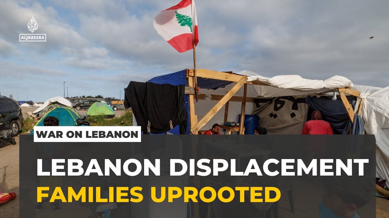 Lebanon displacement crisis deepens as war uproots families and overwhelms services