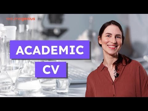 How to Write the Perfect Academic CV
