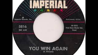 Fats Domino - You Win Again (stereo) - June 20, 1961