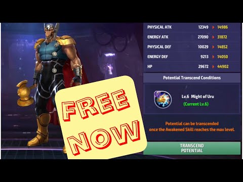 Beta Ray Bill - Before & After Transcend Potential