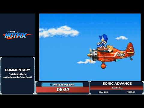 Sonic Advance by kirbymastah in 1:46:19 - Sonic and the Shiny Things
