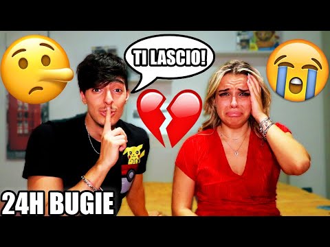 DICO BUGIE PER 24 ORE ALLA MIA RAGAZZA! *NON L'HA PRESA BENE..*