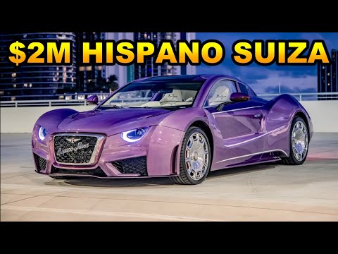 A Weird Looking $2M Hypercar You Didn't Know About! Hispano Suiza Carmen Boulogne