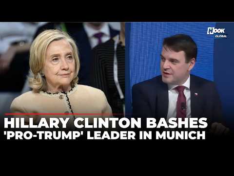 'Trump's Careless...': Hillary Clinton Spars With 'Pro-Trump' Czech Leader At Munich I World News
