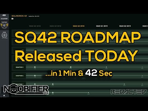 SQ42 Roadmap Released Today in 1 Min 42 Sec - Star Citizen