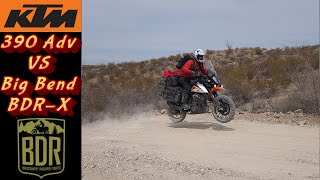 KTM 390 Adventure vs Big Bend Backcountry Discovery Route-X. How will this bike perform.