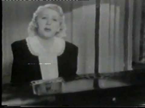 Erna Sack (live) sings "Du bist das Glück" in "Blumen aus Nizza" 1936 .