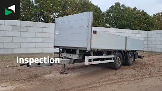 Wecon Kooi aap Lift-Axle flatbed trailer | Image 4 - Autoline