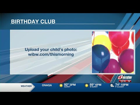 13 NEWS This Morning Birthday Club 10-01-23