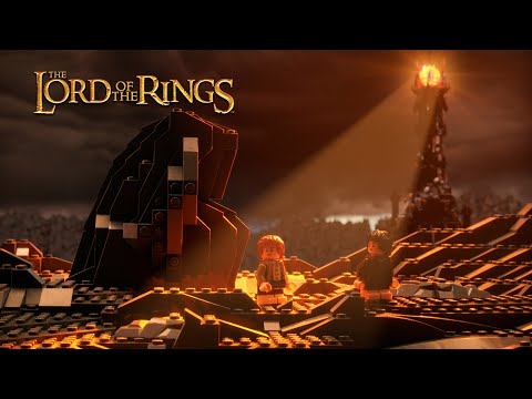 THE LORD OF THE RINGS | Barad-dûr ™ Speed Build (ft. LEGO)
