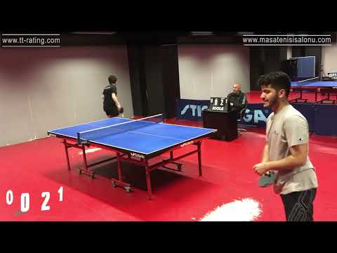 170.TT-Rating Turnuvası - Masa Tenisi - Table Tennis - Match
