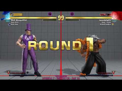[SFVAE] VS-League 1v1 - Division 7 - S02D10 - Imandalights vs Moogy-Light - Game 11