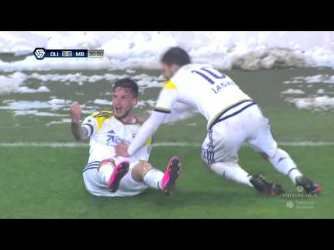 15. krog Olimpija : Maribor, Stojanovič gol