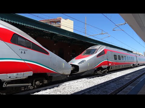 CORSA SPERIMENTALE PER IL DOPPIO ETR 600 “FRECCIARGENTO” ROMA-LECCE, @BARLETTA!