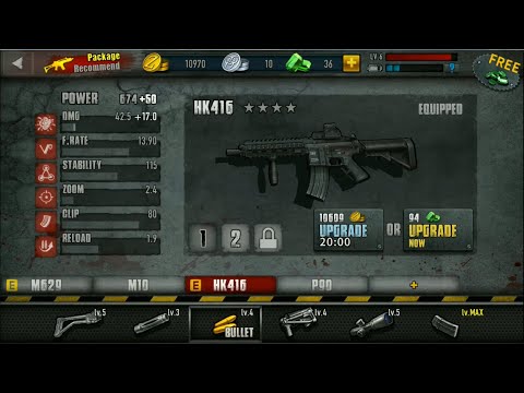 Consegui as moedas para fazer o upgrade da arma