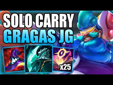 THIS IS HOW GRAGAS CAN SOLO CARRY GAMES AFTER THE JUNGLE CHANGES! - Gameplay Guide League of Legends
