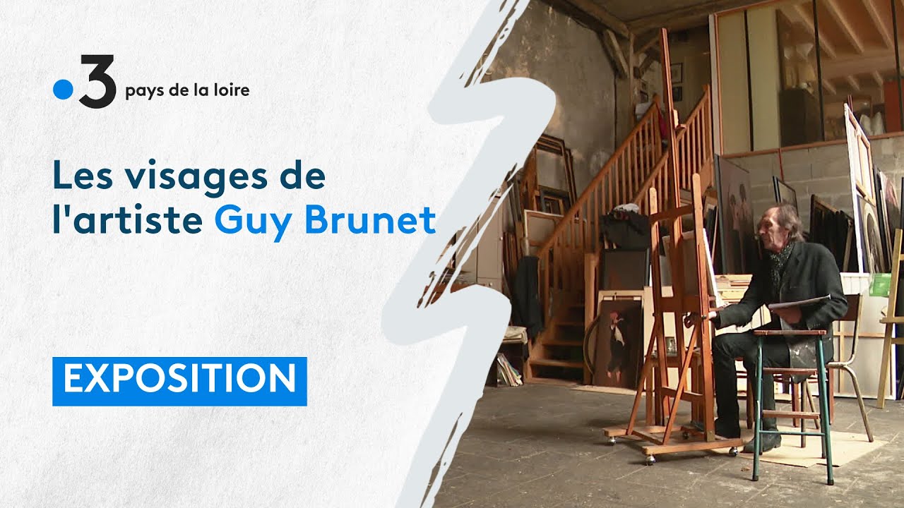 Le Mans / Exposition : les visages de Guy Brunet