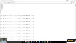 Flow Control in PHP