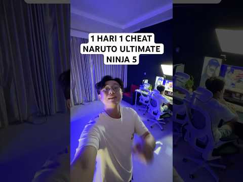 1 hari 1 cheat - naruto ultimate ninja 5 #gamerystation #naruto #shorts