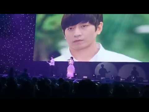 180630 YU SEUNGWOO & ตุ๊กตา จมาพร - ment  사랑이 뭔데 at K-Content EXPO 2018 Thailand