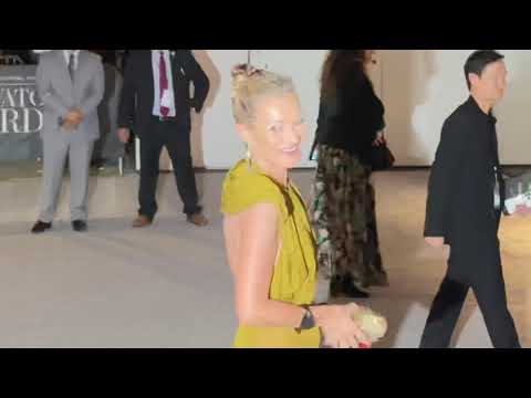 Kate Moss and Anja Rubik arrive at WSJ Innovator Awards in NYC! #katemoss #anjarubik