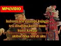 Haleuang Rahwana Wayang Golek Alm Asep Sunandar Akibat Hirup Dosa Teu Di Aku